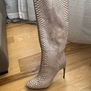 Sergio Rossi Python High heels boots